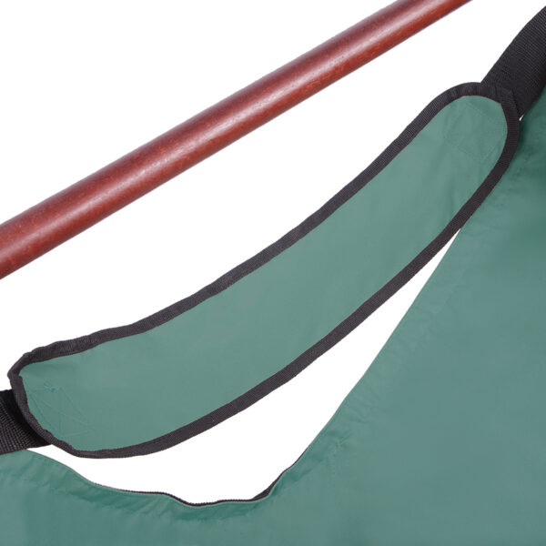 Lightweight Portable Hanging Sling Chair with Cupholder & Footrest - Image 5