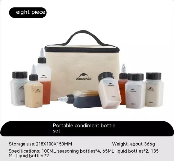 Naturehike Outdoor Seasoning Bottle Set - Image 5