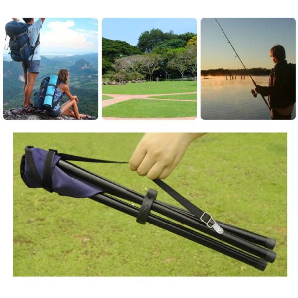 Portable Folding Fishing Tripod Stool - Image 4