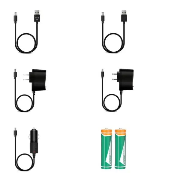 Super Bright Five-Light Head Mounted Flashlight, 2200 Lumens - Image 2