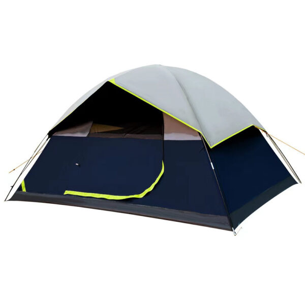 4 Person Black Coated Darkroom Tent For Camping Family Trips - Image 6