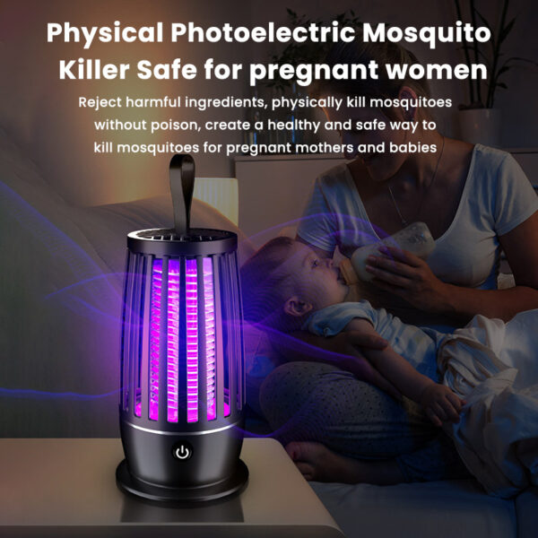 Rechargeable Portable Mosquito Shock Lamp - Image 10