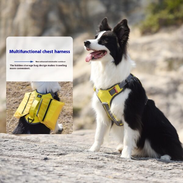 Dog Hiking Harness with Built In Backpack - Image 7