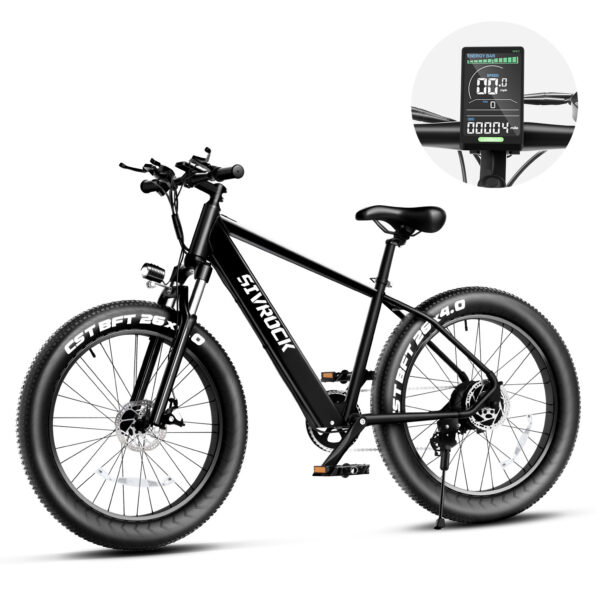 Professional Fat Tire Electric Mountain Bike, 1000W 25MPH 75 Mile Range eBike - Image 7