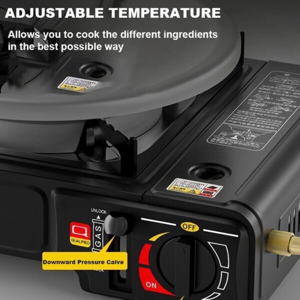 Portable Single Burner Butane Camp Stove - Image 10