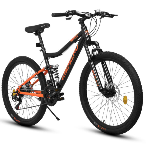 Full Suspension Unisex Mountain Bike with Dual Disc Brakes - Image 5